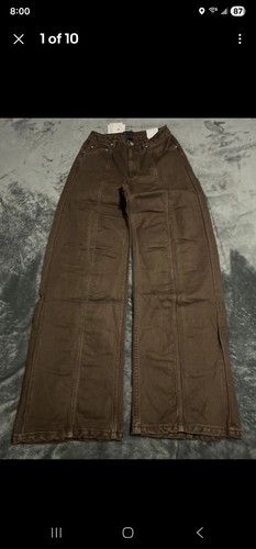 Pantalone donna marrone taglia